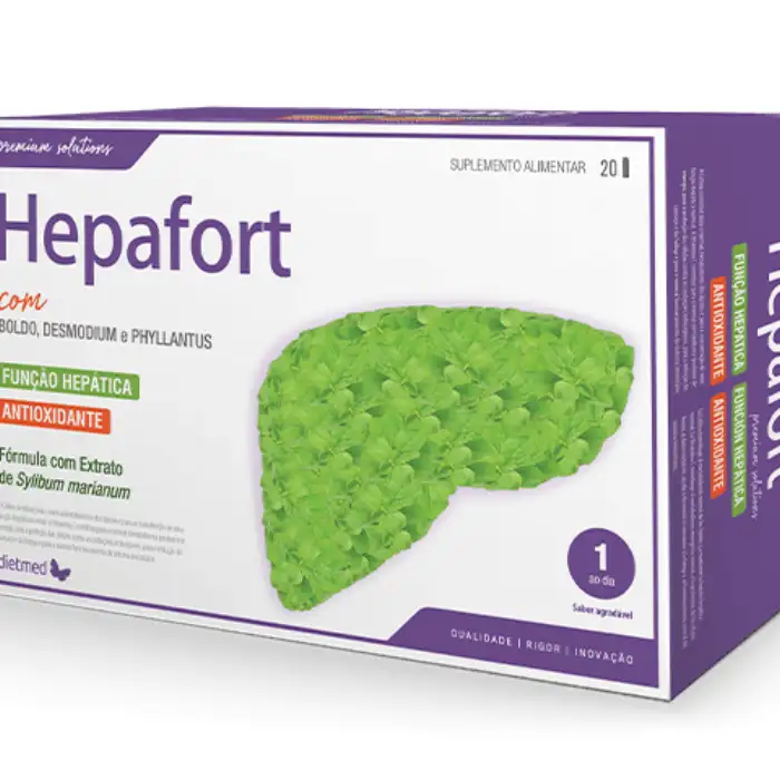 Hepafort 20 ampolas