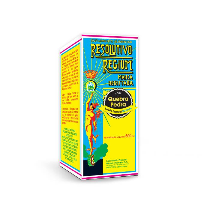 Resolutivo Regium c/ quebra pedra 600 ml