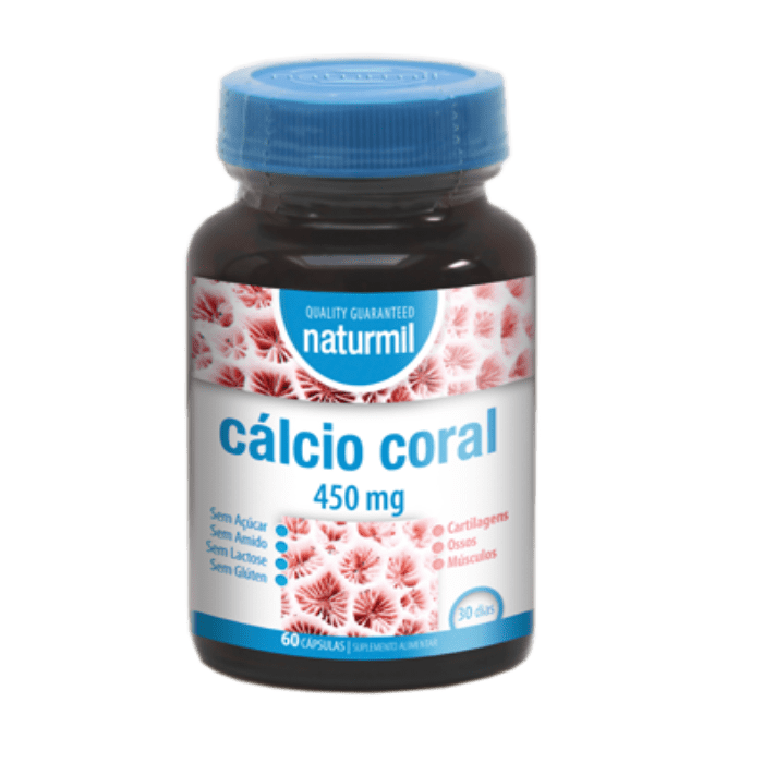 Cálcio Coral 60 cápsulas